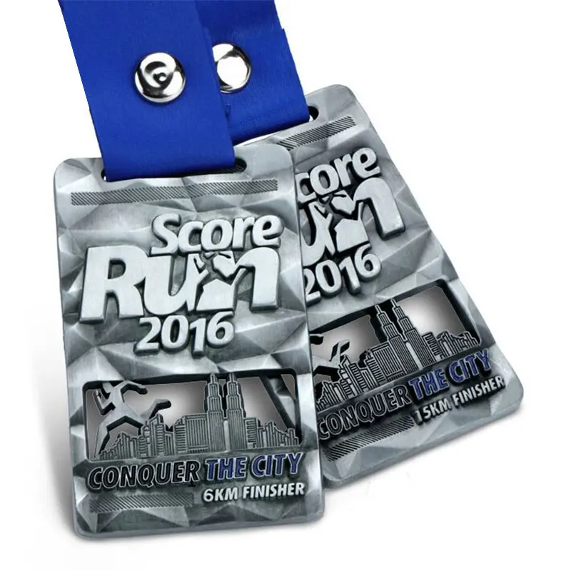 Custom X-innovation 3D Engraved Logo Metal Gymnastics Sport Personalized Metal Medals Award Plaque Trophy Race Medal