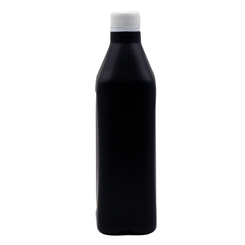 High Quality 1000ml Plastic Engine Oil Bottle Lubricant Motor Oil Flat Bottle Packaging Chemical