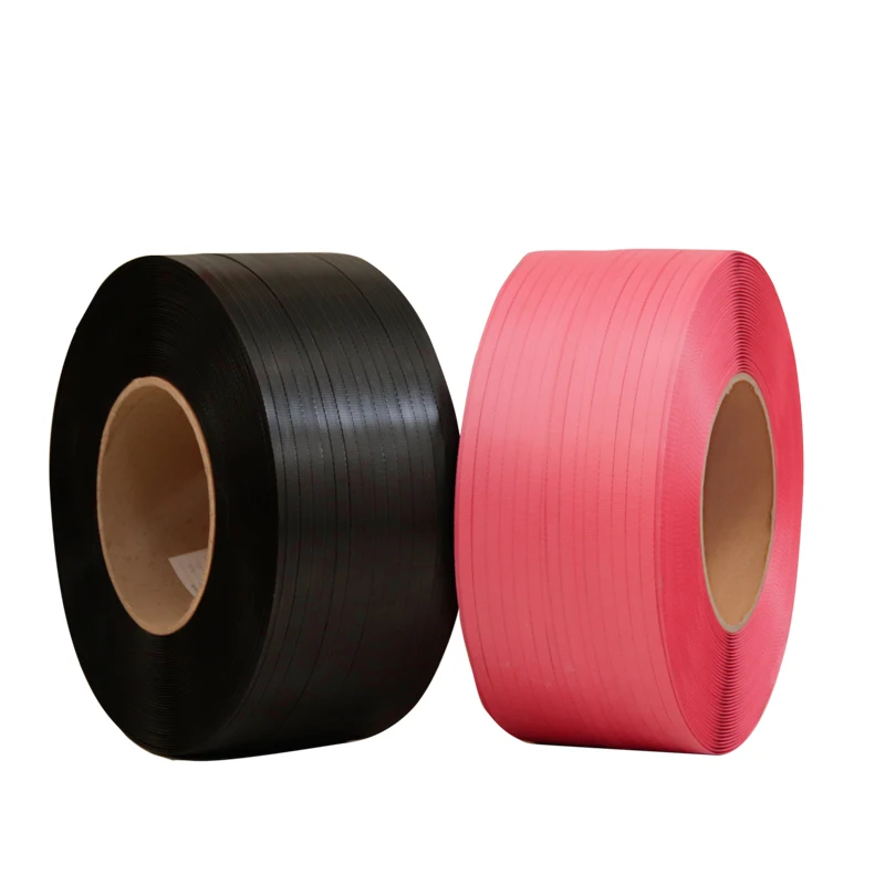 Wholesale PP polypropylene straps plastic strapping rolls for wine box packaging