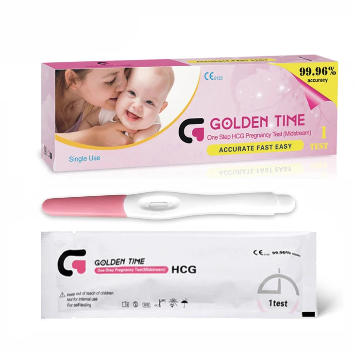 Factory Price Oem Brand Pack Customized Urine Home Use Early HCG Pregnancy Test Stick Midstream Kit