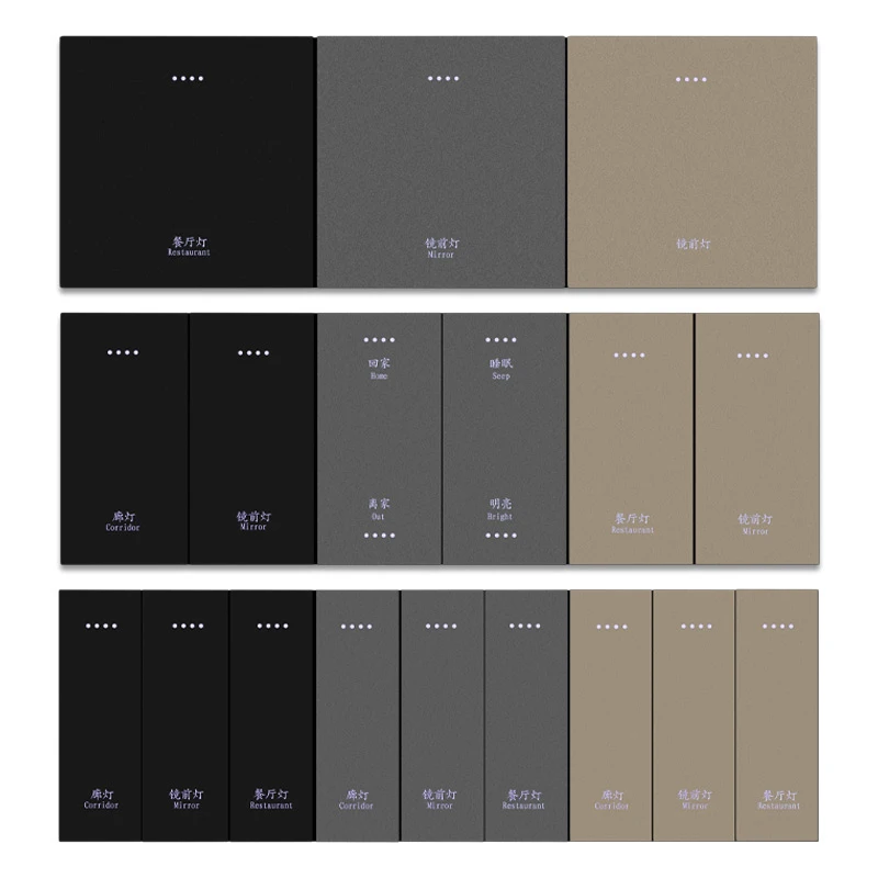 TianLai M6-6S-ZTPC 6 Scene Panel Plc Controller Tuya Smart Home Zigbee Switch