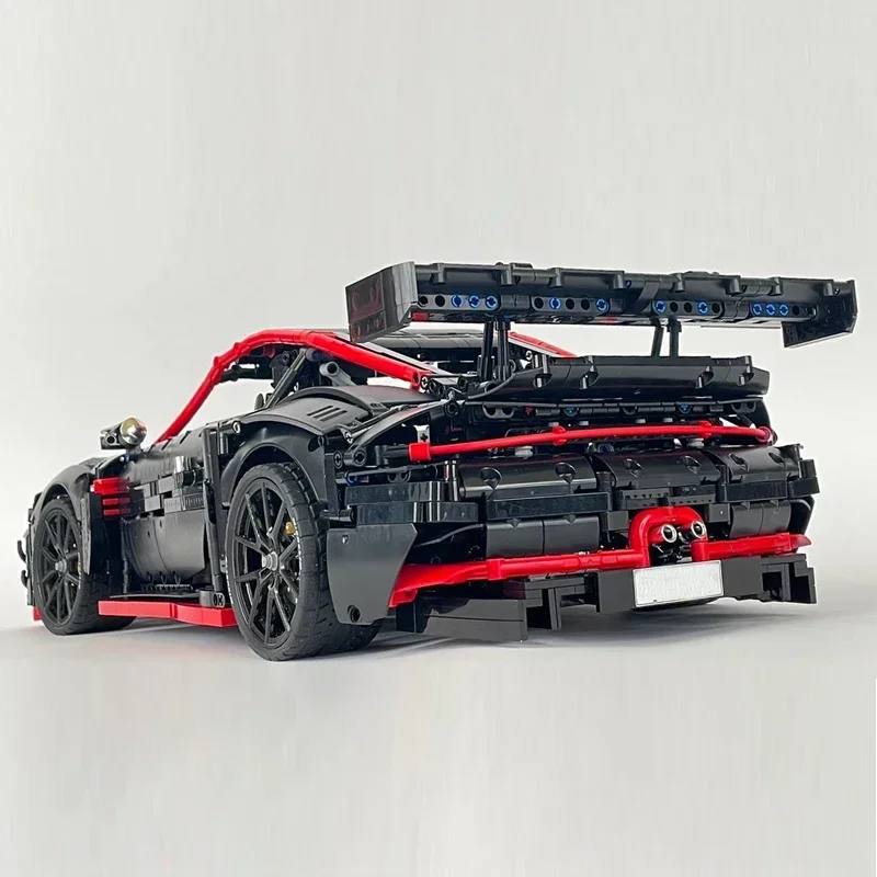 Новый MOC-182607 суперкар 1:8 масштаб гоночный автомобиль гиперкар 42056 Модель Сборка строительных блоков детские игрушки подарки на день рождения