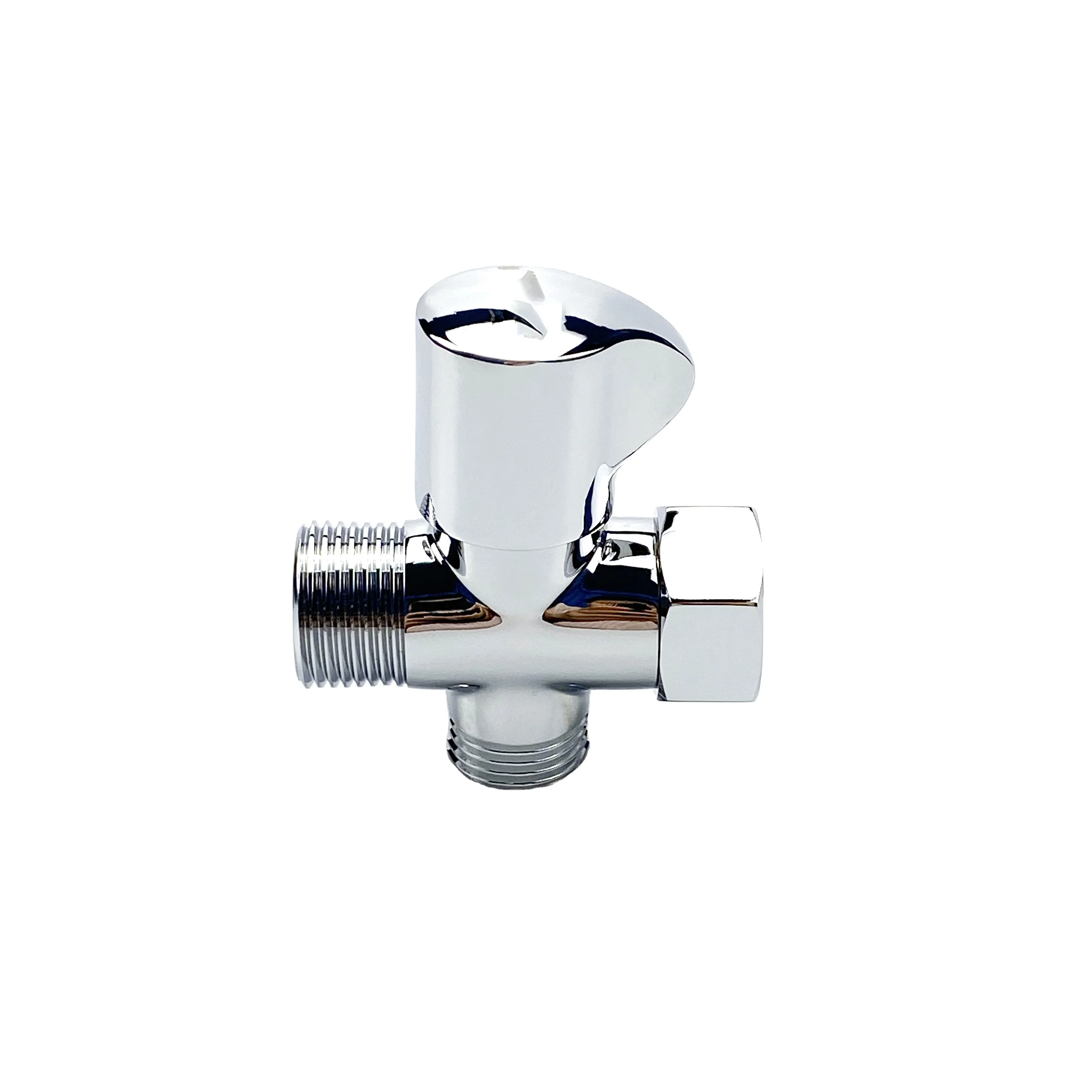 2020 New Arrivals Solid Brass Toilet Flow Switch for Water Pump Shower Valve with Divertert-adapter Bidet