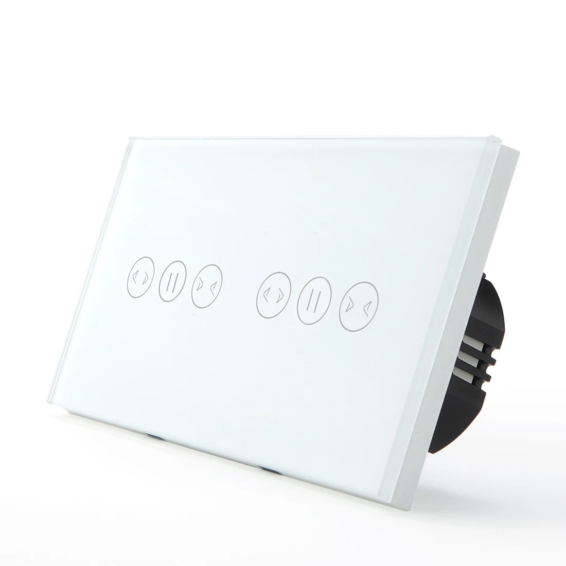 BSEED 157 Double Alexa Google Home Tuya Smart Life Wifi Smart Touch Wireless Wifi Curtain Switch