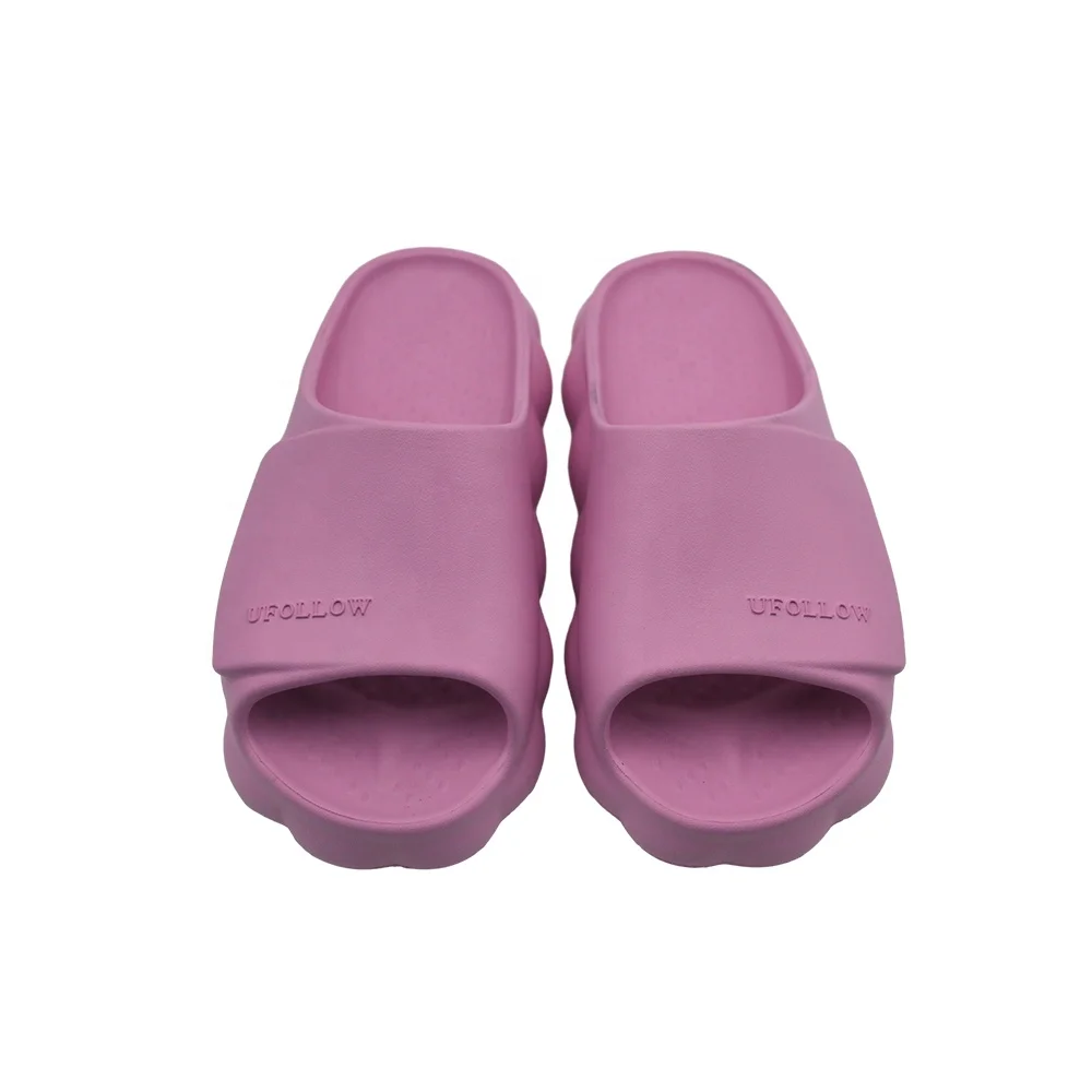 Unisex-Adult Fashion Slippers Indoor Outdoor Beach Anti-slip Ufollow Logo Design OEM ODM