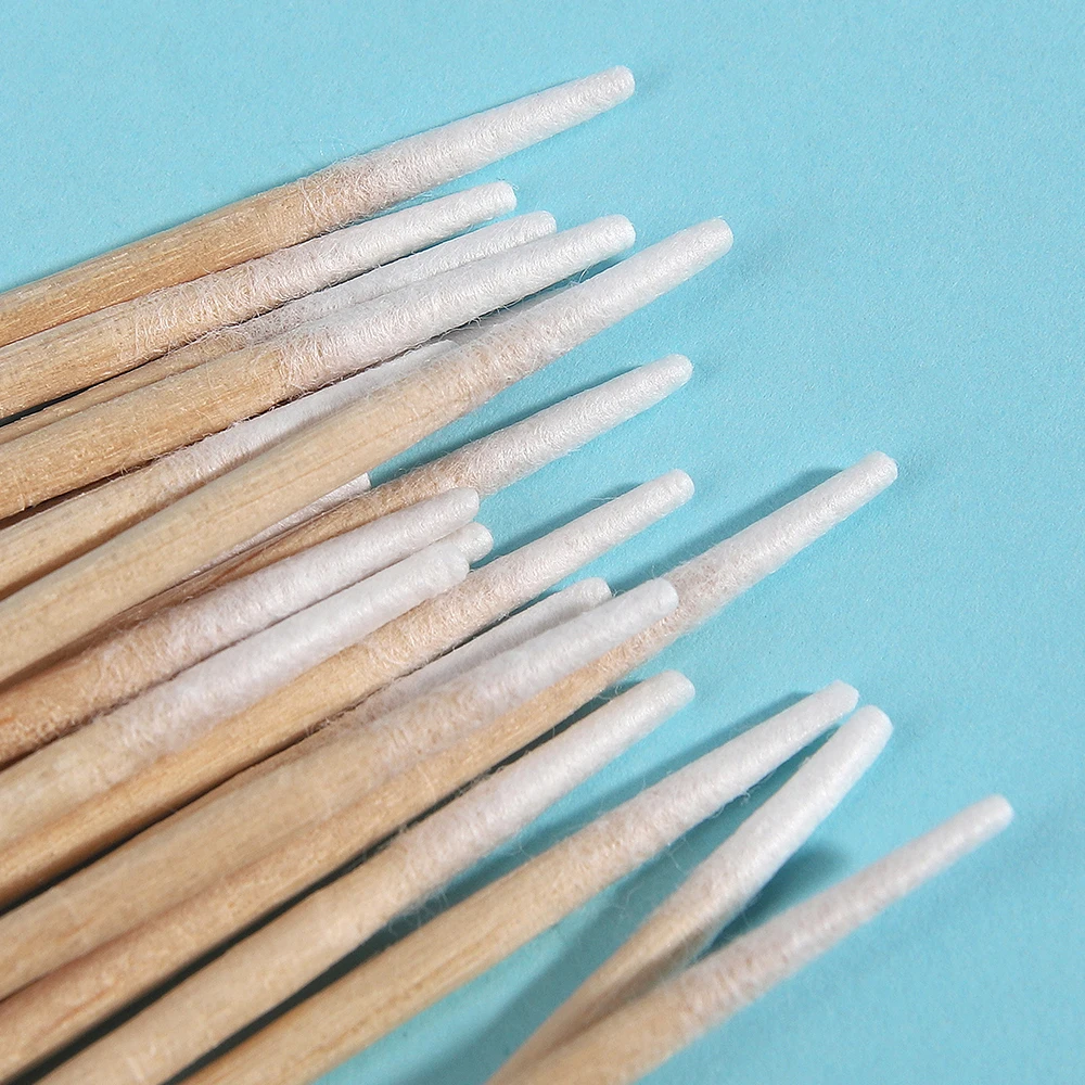 Customized hot sale, plastic bag with double head 15 cm, cotton swab for medical sterilization