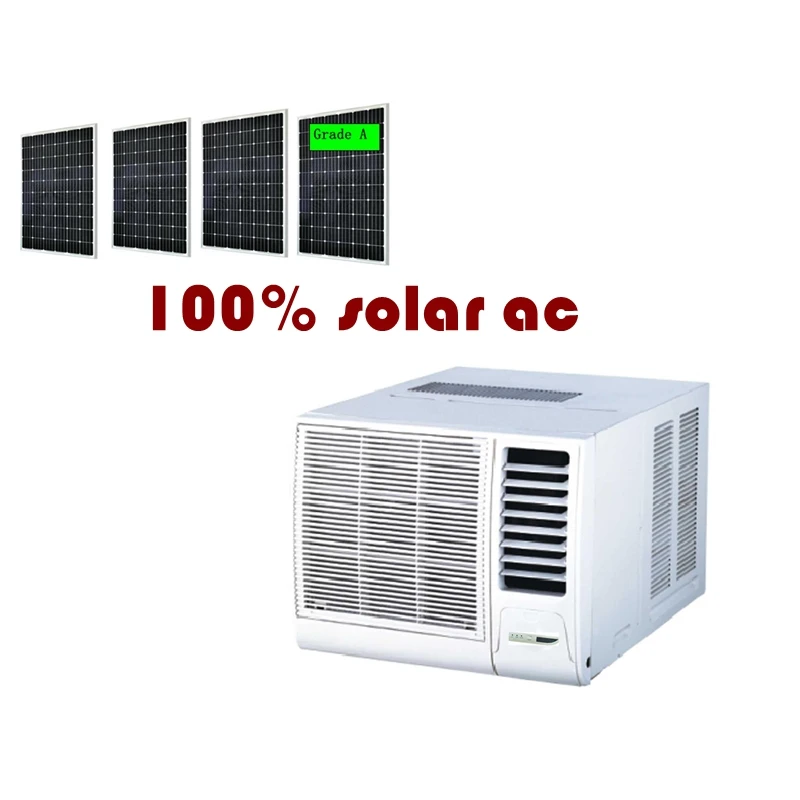 China Manufacturer Good Price 18000btu 100% solar powered air conditioner
