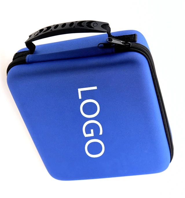 Custom Size Hard Travel Tech Organizer Waterproof EVA Case with Leather Nylon PU PC for Tool Bag Storage and Packing