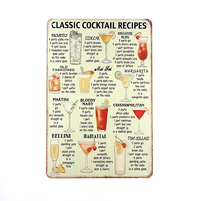 Индивидуальные 3D классические жестяные знаки для пива