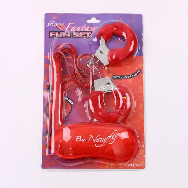 Sexy mask Dice Set Blindfolded Flirting Feathers Stick Plush Sex Handcuffs Paddle Whip for Adult Game
