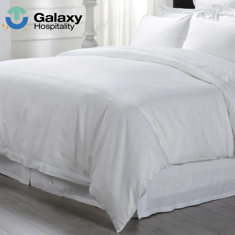 High Quality Hotel Bed Sheets Set Embroidered Bed Linens For Sale Cheap