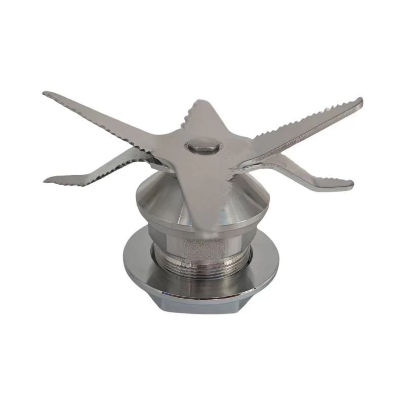 4 Gears with Serrated Serrated Stainless Steel  Food Processor &Juicer Blender Blade Commerical Blender Blade for 2-5L Blender