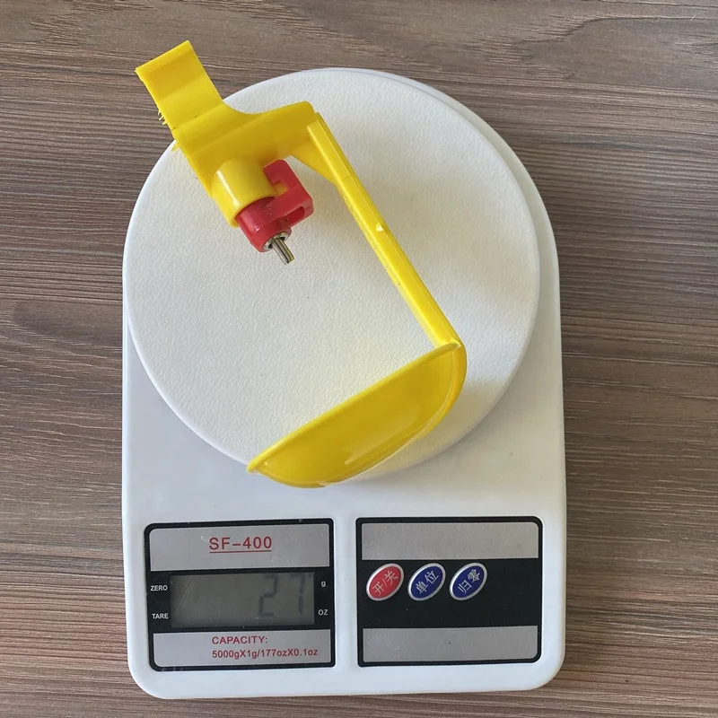 Automatic chicken Bird nipple drinker with drip cup for sale