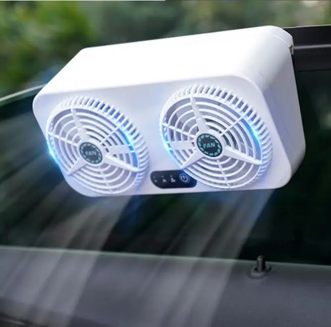  2021 Good Price High Quality Car Blower Solar Powered Air Ventilation Cooler