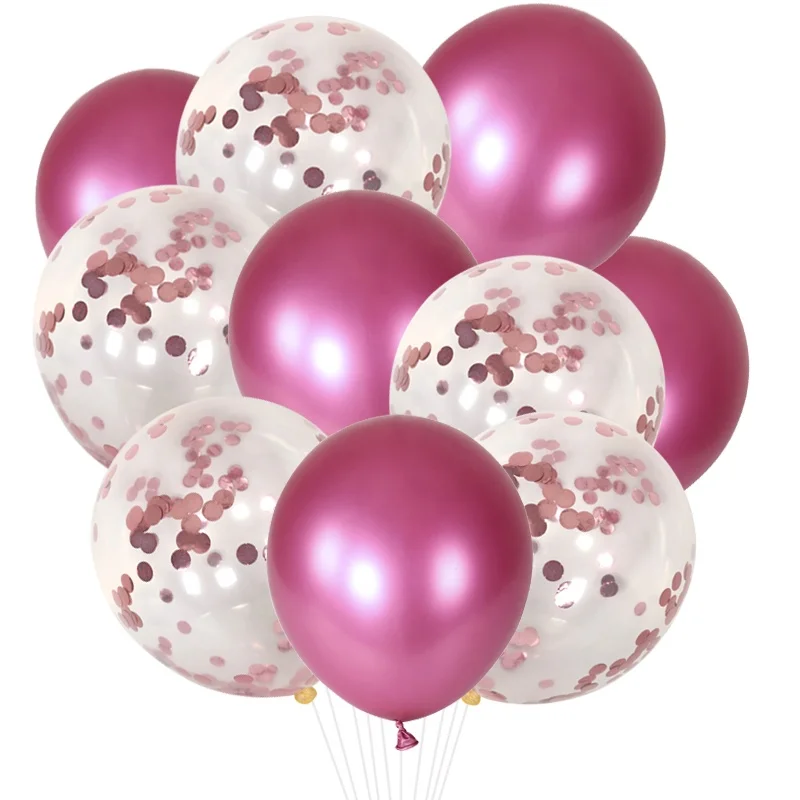 EASTTERN Hot sale 12 Inch metallic balloon set accessories for Ramadan decoration Eid Mubarak favors