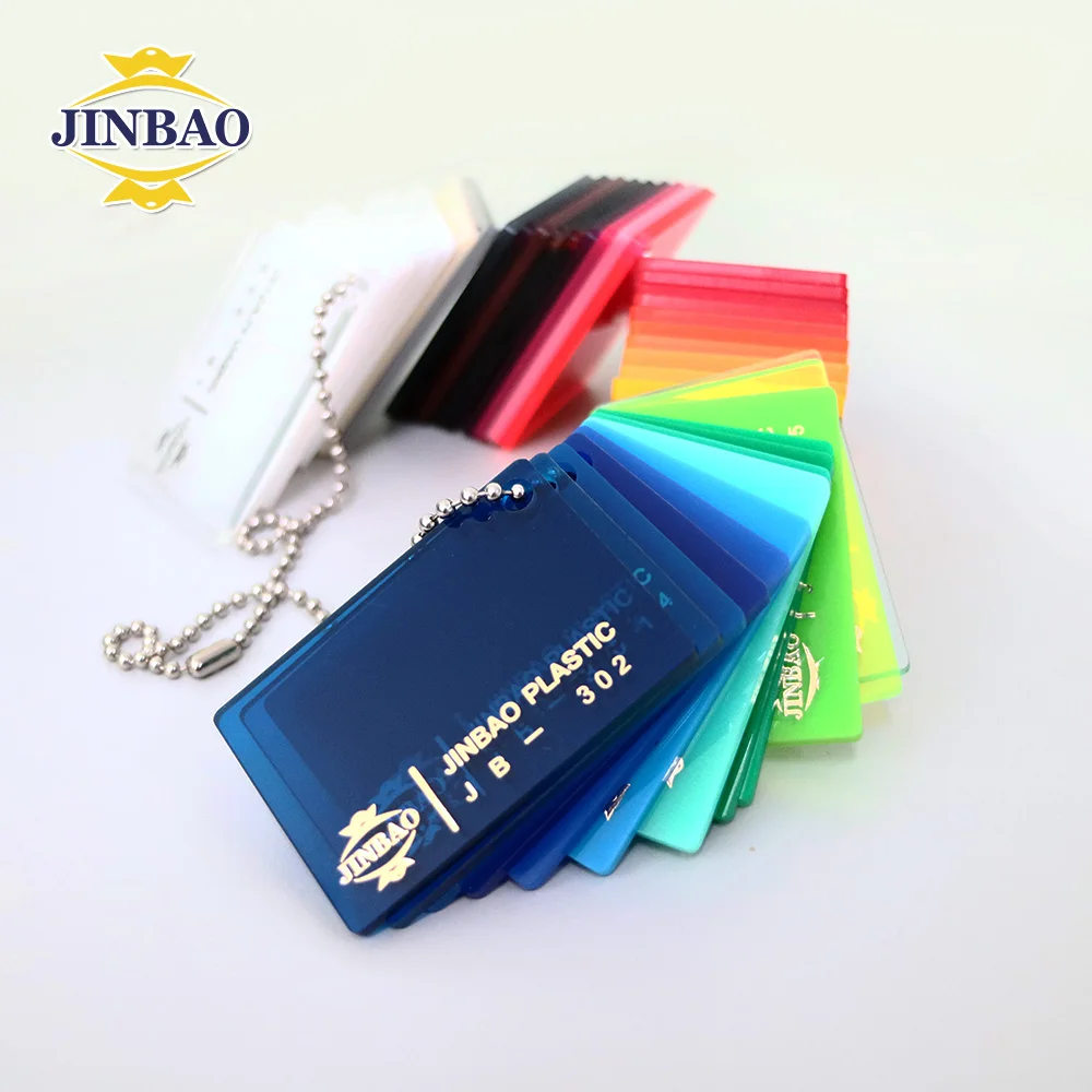 JINBAO 1.5-30mm Customized size High Quality cutter manufacture  clear 3mm acrylic  board sheet for laser engraving kitchen