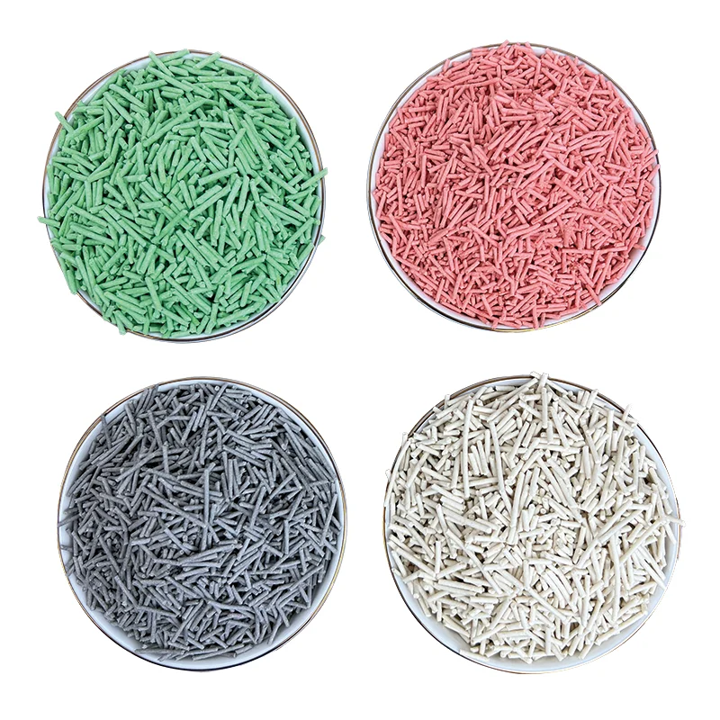 OEM tofu cat litter Premium Quality Cat Waste Management Solution Natural Lavender Corn Cornstarch Ball Eco-Friendly cat sand