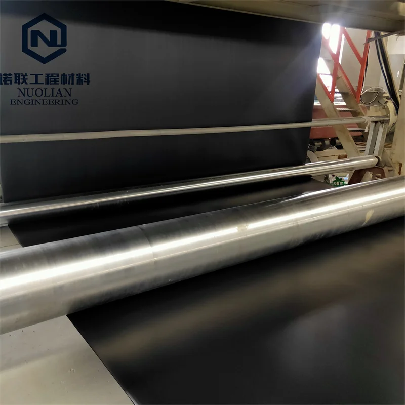 0.5mm Hdpe Waterproofing Plastic Geomembrane Price Sheet For Aquaculture Fish Farm Pond Liner Impervious Membrane