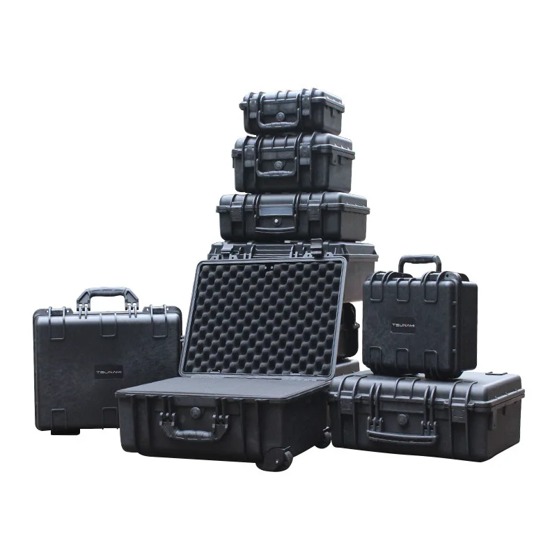 waterproof shockproof pp plastic hard roof rack cargo box carrier case for car stackable roof top luggage storage case box