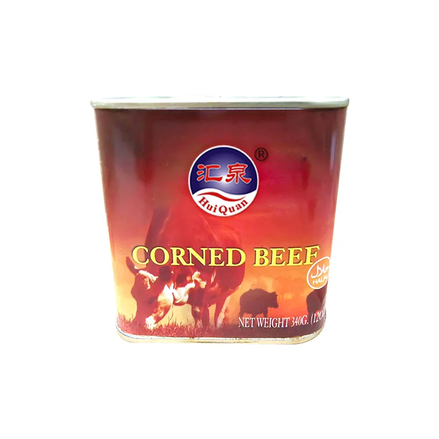 340g Proven Quality Wholesale canned pork luncheon meat  for Sale corned beef canned