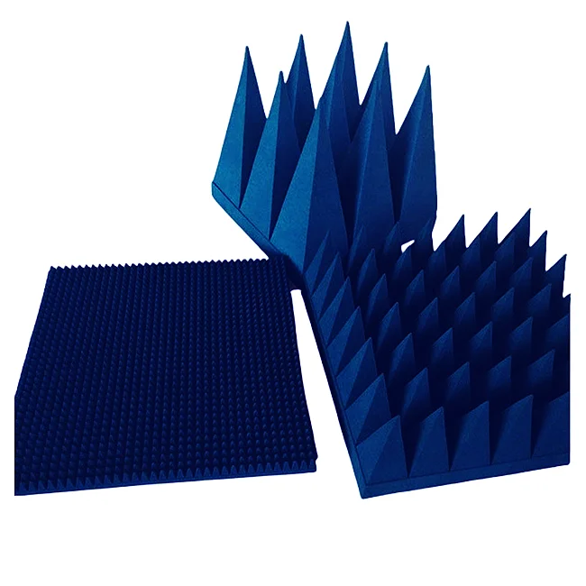 Pyramidal microwave rf foam absorber for rf shielding room sa-400