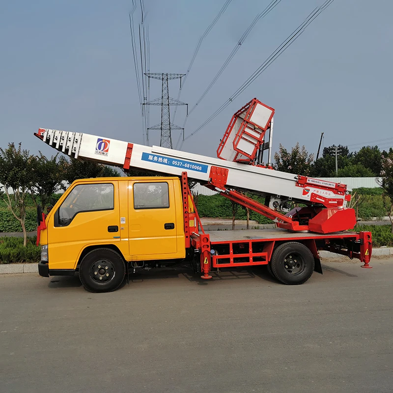 32m aerial work platform hydraulic ladder lift platform truck price