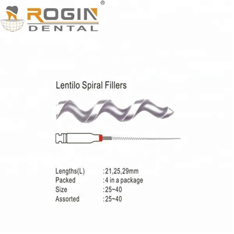 Stainless Steel Dental Paste Carriers Dental Endo Files for filling root canals Engine Use