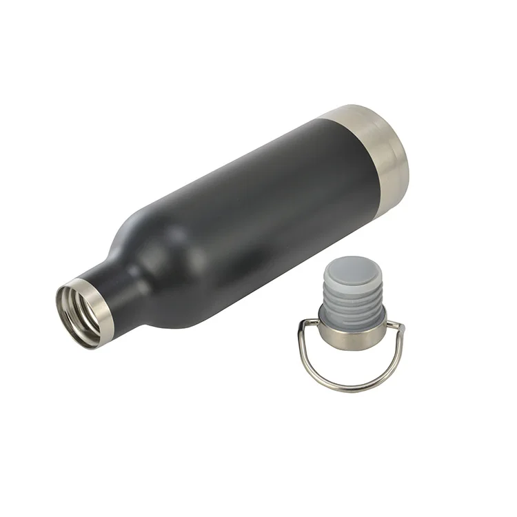 
Custom Logo Private Label Portable Outdoor Sport Travel Double Wall Stainless Steel Vacuum Water Bottles 