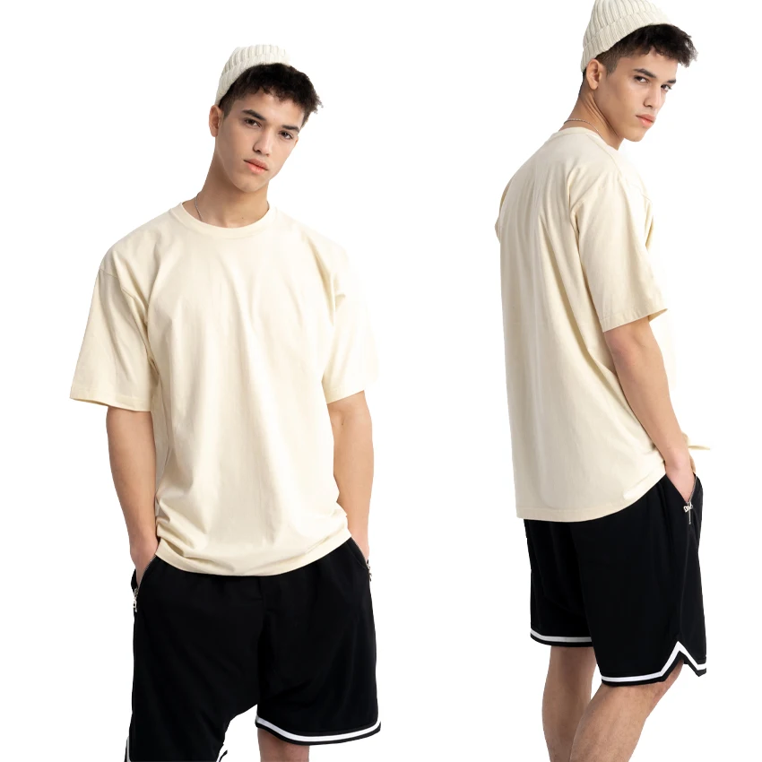 Custom Tee Shirt Printing All Over Print T-Shirt Cotton Drop Shoulder White  Good Omens T-Shirt For Men 100% Cotton