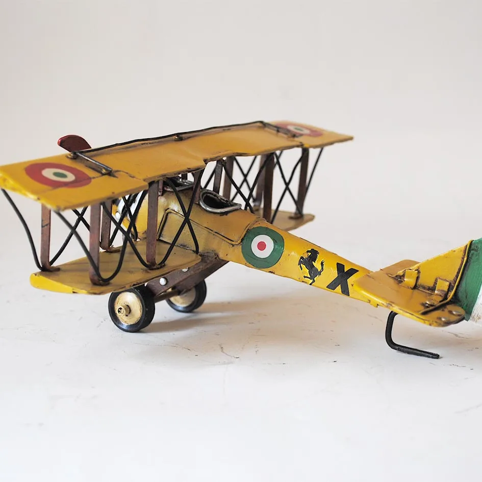 JN-7H CLASSIC MAIL CARRIER AFTER WWI ANTIQUE METAL DECORATION AIRCRAFT 1:24-SCALE
