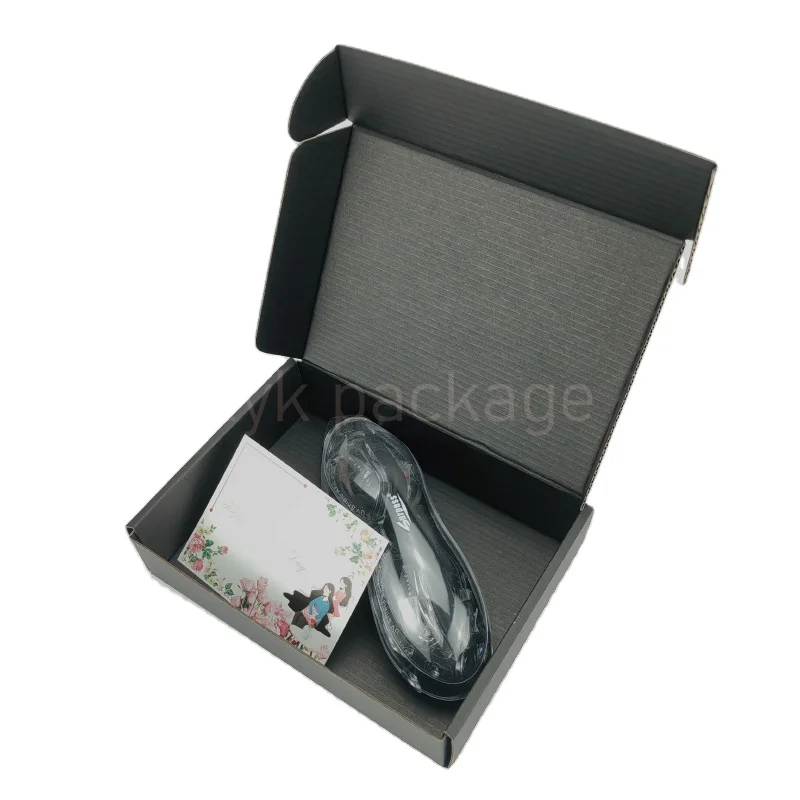 Custom Printing Storage Sneakers Boots Shipping Box Corrugated Kraft Shoe Box Packaging