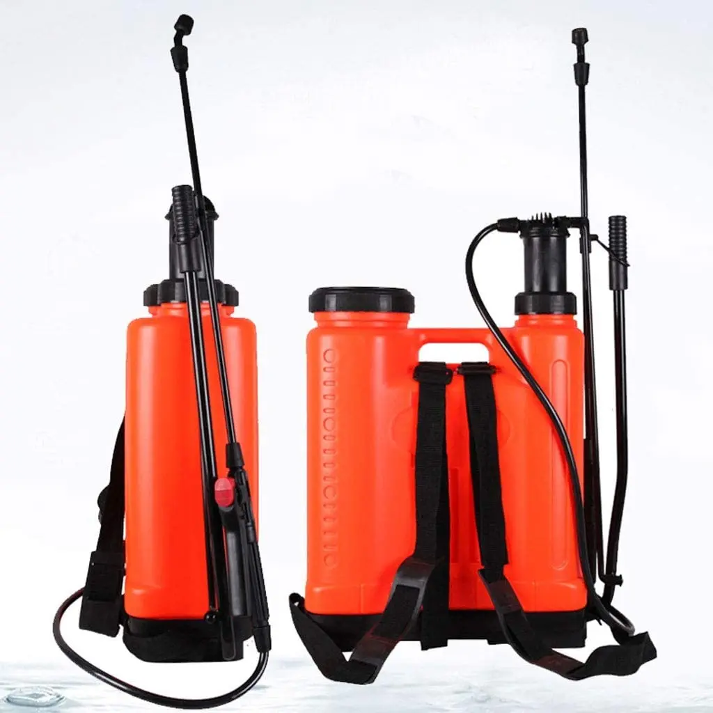 Customizable capacity 4 Adjustable Spray Nozzles Large diameter piston pump backpack agricultural pesticide sprayer