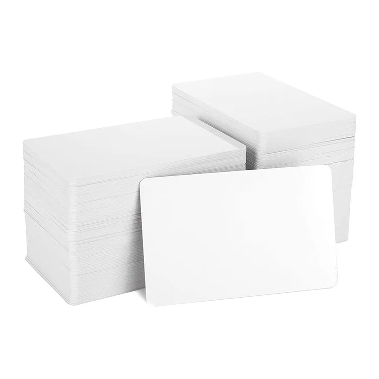 Custom Design Double-Side Printable White Blank Sublim PVC ID Card