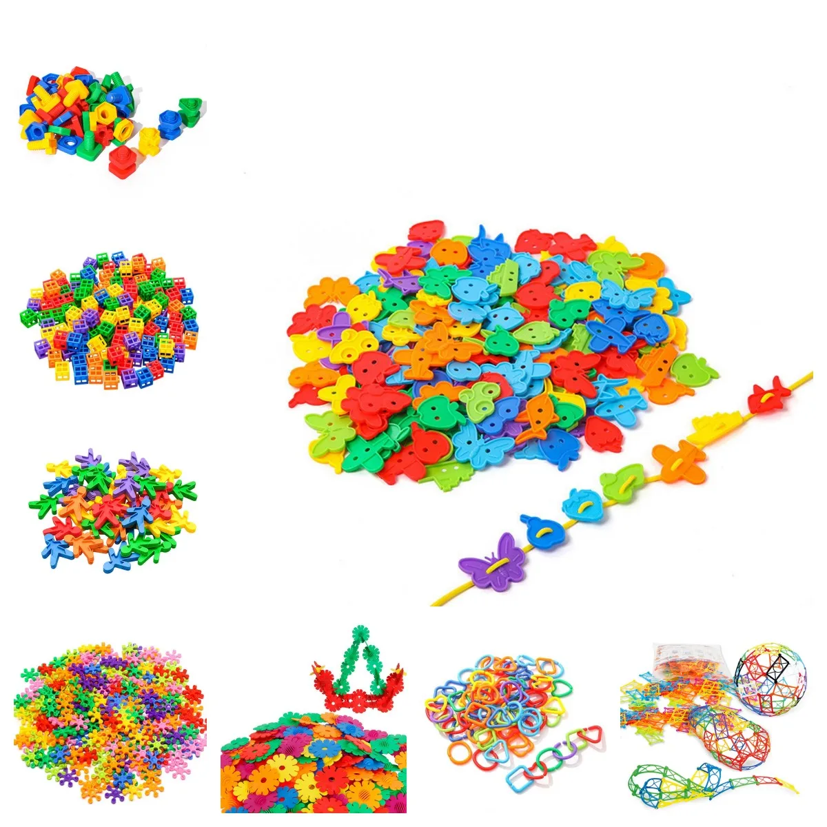 Children building block sets STEM learning toys other educational toys
