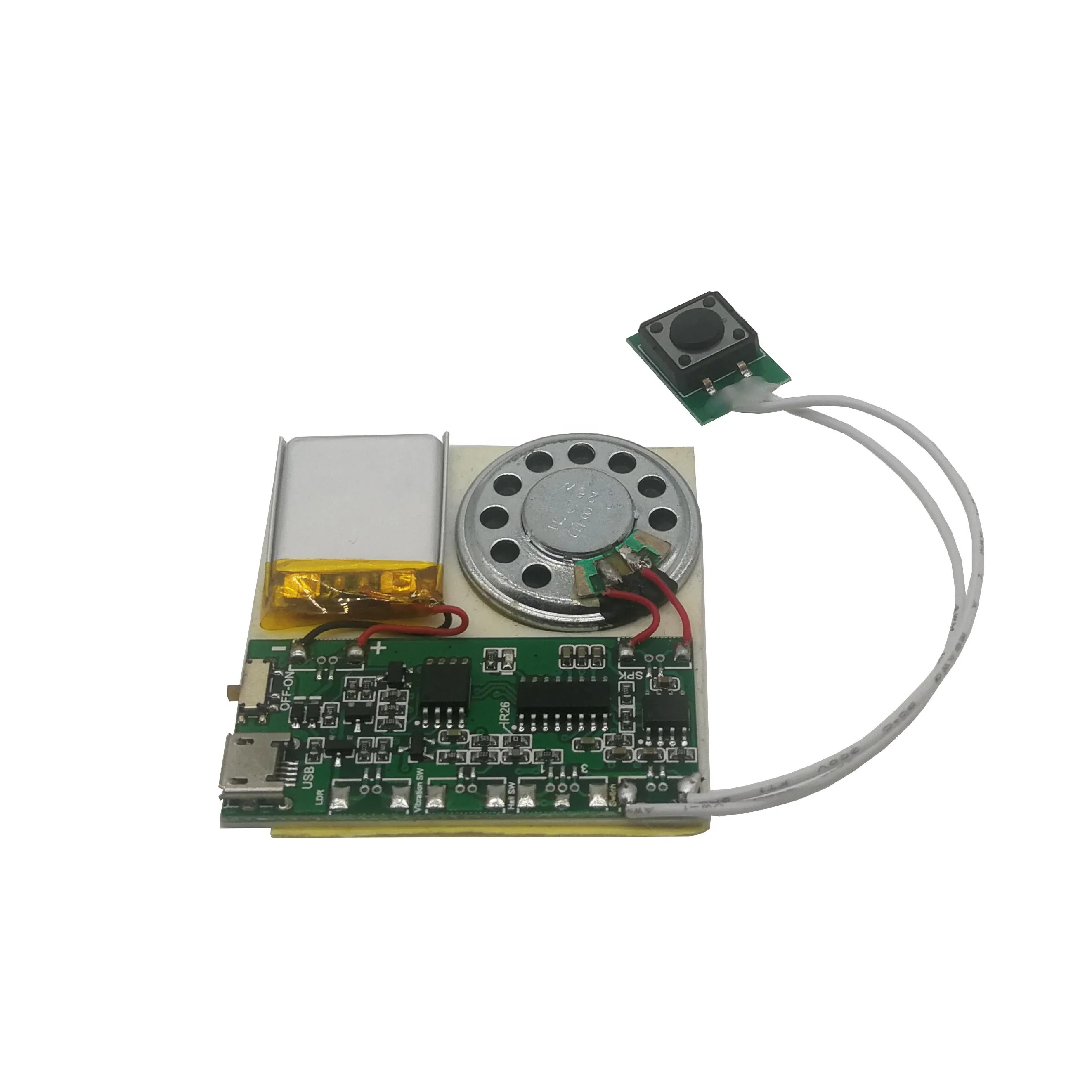 Low-Priced Greeting Card Sound Module for Greeting Card Recorder High Quality Speakers