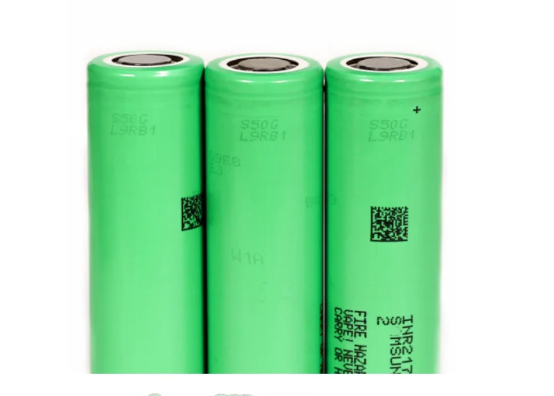 Rechargeable Battery INR21700 50G 21700 5000mAh Battery 3.7 Volt Cell For Power Tool Battery Packs
