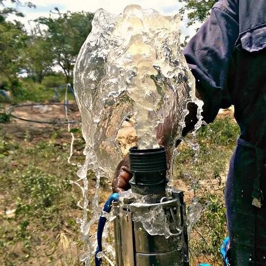 Подвесные стальные Bomba de agua solar dc 2 hp и 4 pulgadas из нержавеющей стали с контроллером
