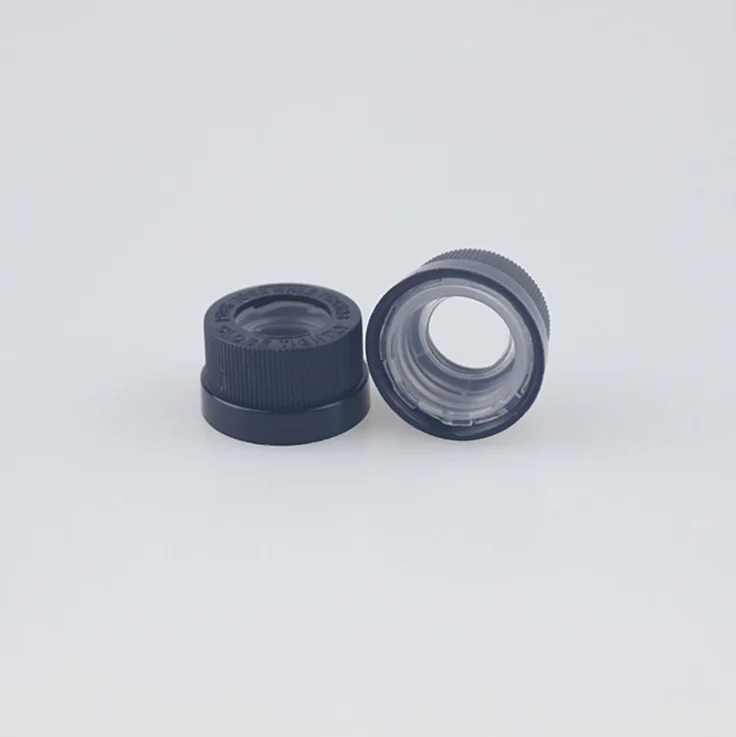 18/400 20/400 22/400 24/400 22mm Black Child Resistant Calibrated Glass Dropper Graduation mark Pipette Glass Dropper