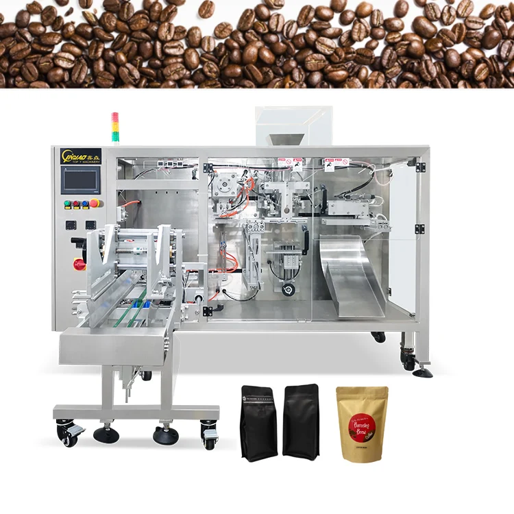 TOP Y Multifunctional bagging coffee beans horizontal packing automatic doypack bag machine made in China