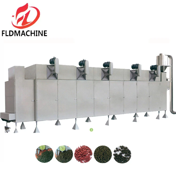 Automated fish feed making machine floating fish feed production line with twin screw extruder