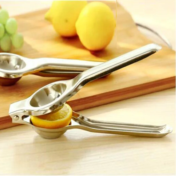 Novelties 2024 Kitchen Tools  lemon lime squeezer Stainless Steel Manual Lemon Juicer Fruit Squeezer Lemon Clamp citrus press