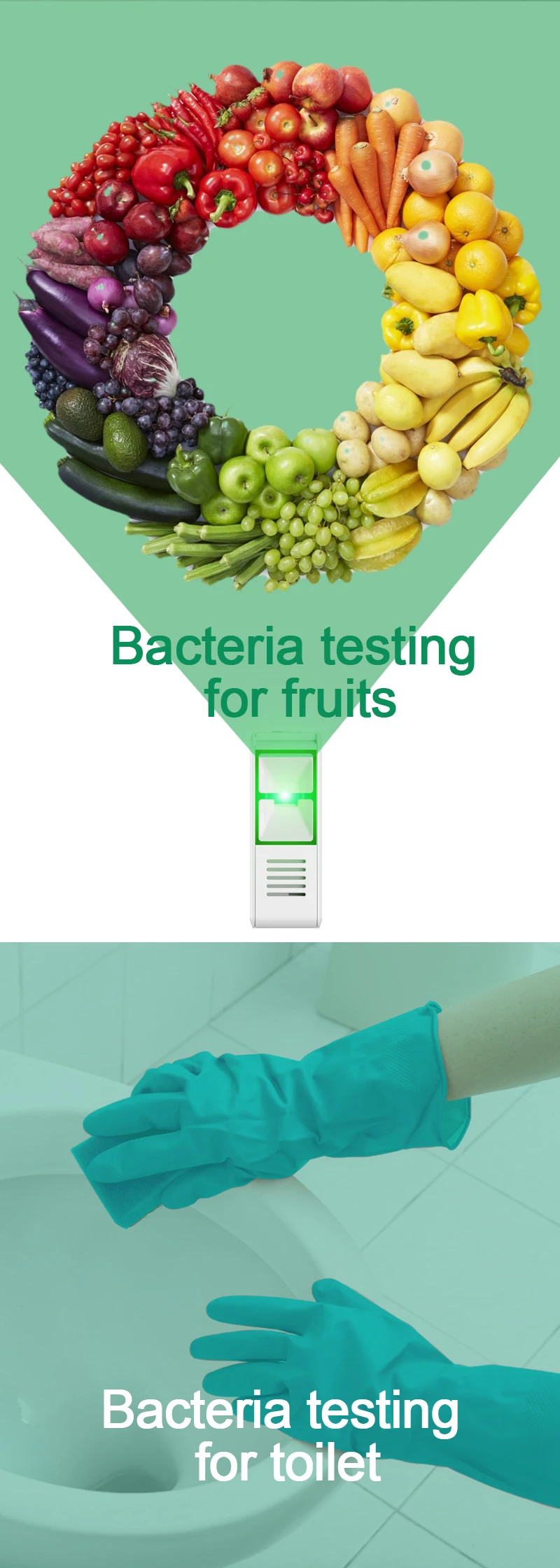 home digital sea pool drinking swimming all in one water bacteria quality analysis strips test laborator kit meter tool