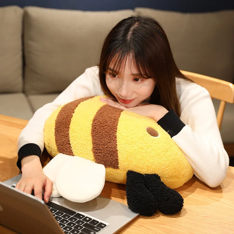 Honey Bee Doll Cute Doll Beetle Stuffed Animal Ladybird Butterfly Pillow Pillow Girl Bed Home Decoration Caticorn Plush Pillow