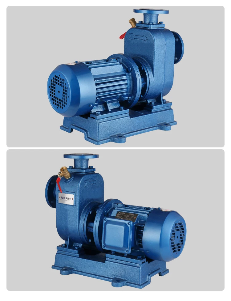 50ZW10-20-2.2 Pompa Lumpur 3 HP Electric 2.2 Kw Motor Self-Priming Horizontal Sewage Water Pump