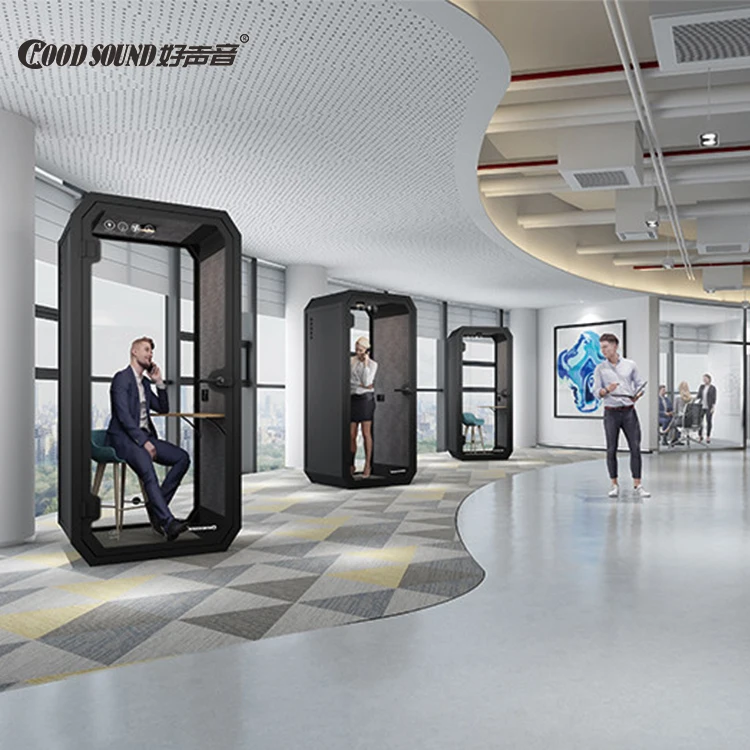 Goodsound Customized Single Soundproofing A Booth Corner Privacy Prefabricated Office Meeting Pod