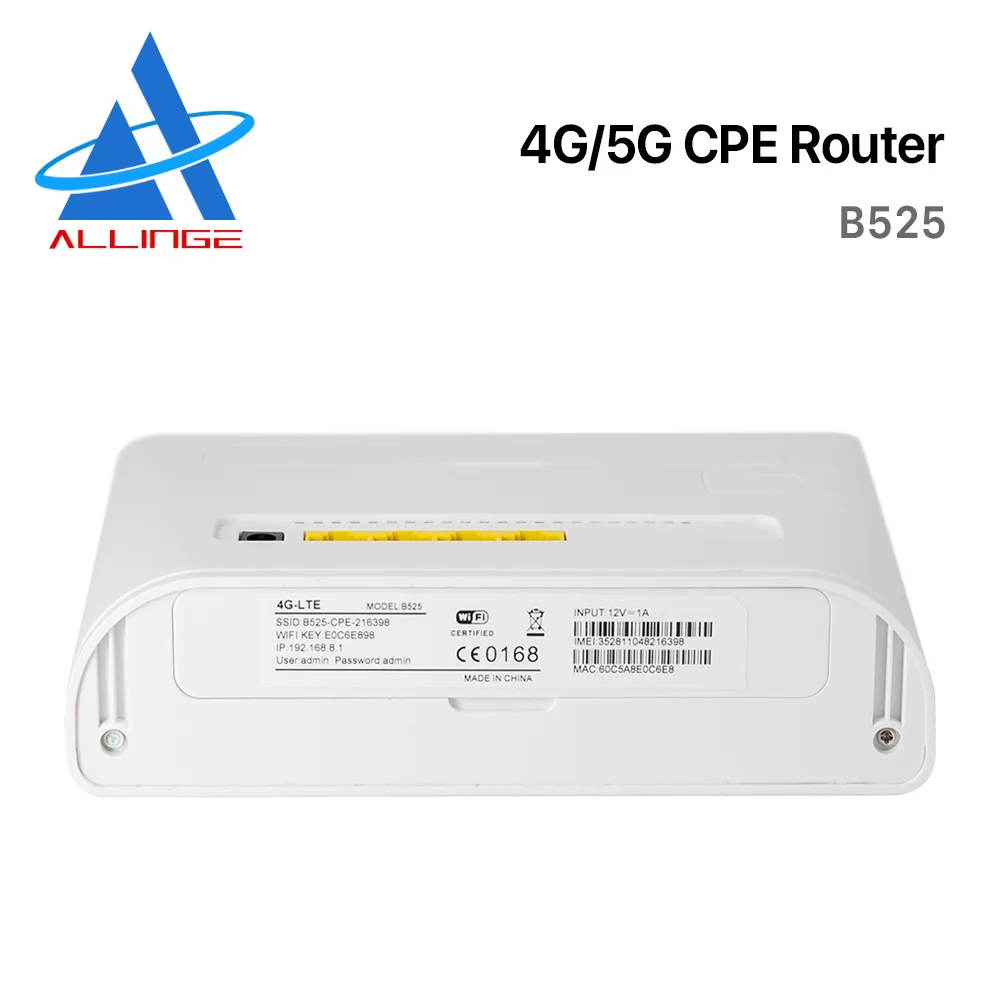 ALLINGE LG2503 4G LTE CPE OEM Modified Modem Malaysia  B525 4G Router 300mbps With External Antennas