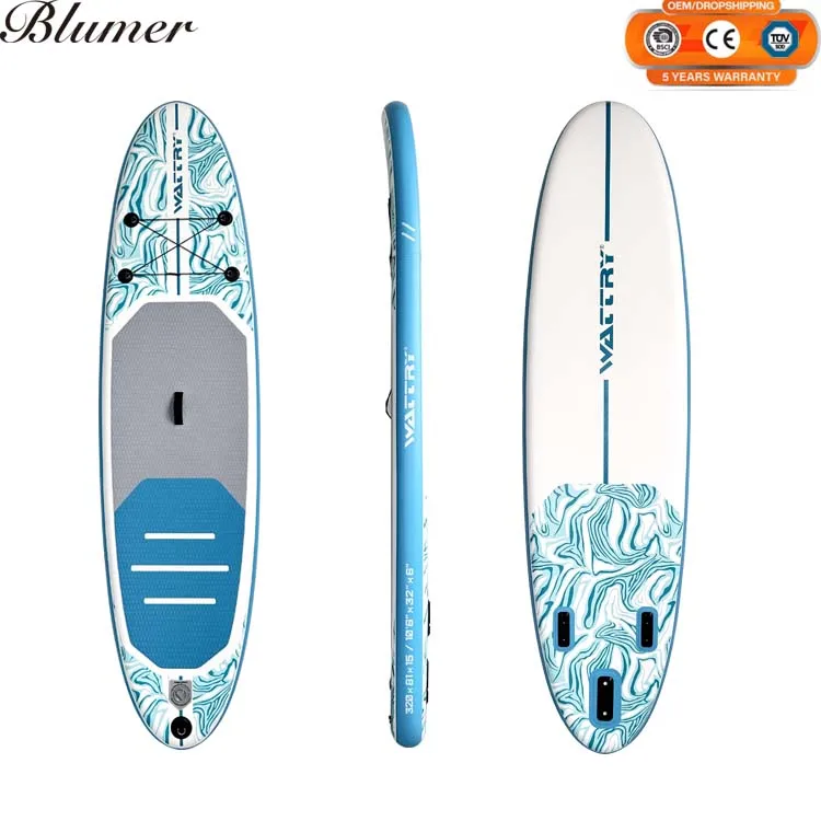 CE  New Design Custom Foldable Inflatable Sup Stand Up Paddle Board ISUP For Sale