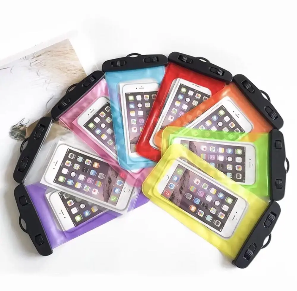 2021 Universal Water Proof PVC Mobile Phone Cases Clear Pouch Waterproof Bag,Water Proof Cell Phone Bag With Lanyard.jpg