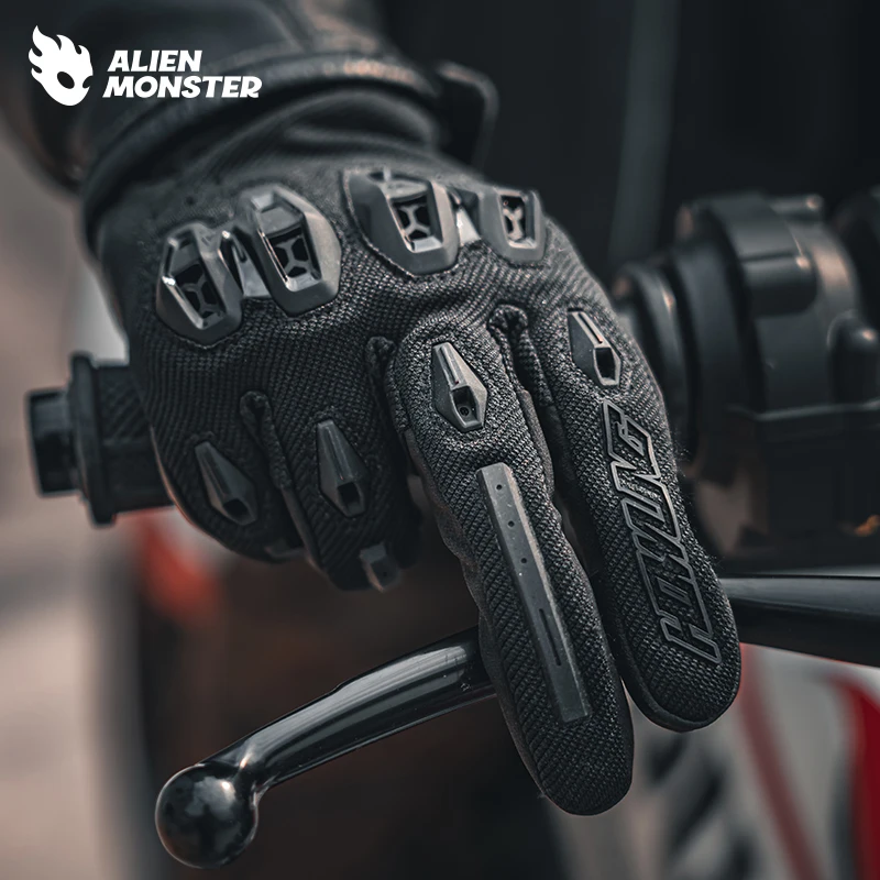 Comfortable Mountain Bike Motorcycle Gloves Women and Men with Touchscreen Fingers for Riding ATV MTB Bike