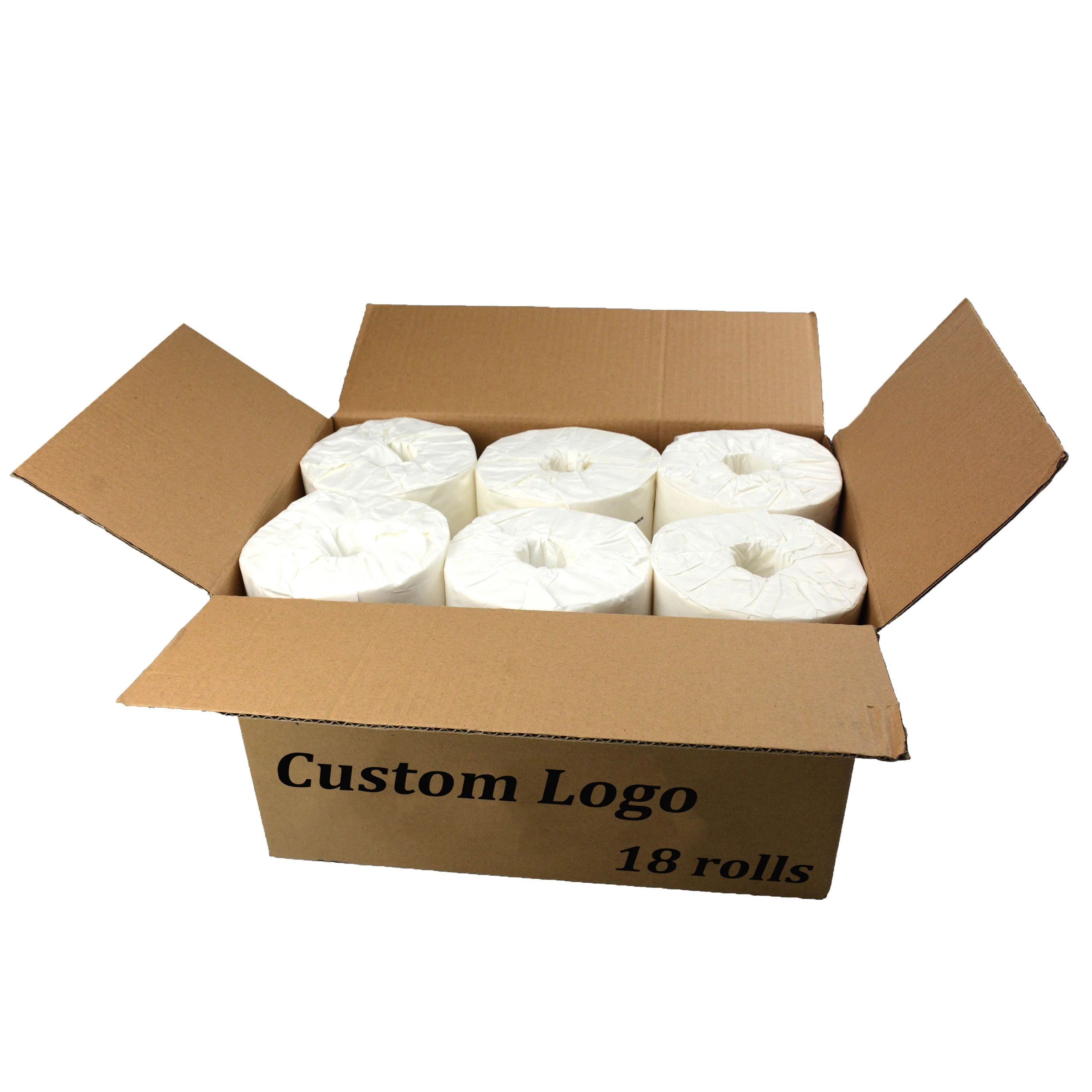 High quality cheap custom private label toilet paper bath tissue toilet paper 300 sheet 3 layer soft toilet paper 100g 48 roll